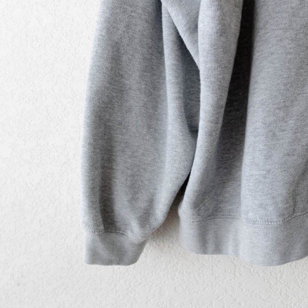 Vintage NCAA Texas Longhorns Hoodie | Men’s 2XL Gray University of TX Sweatshirt - Picture 8 of 9